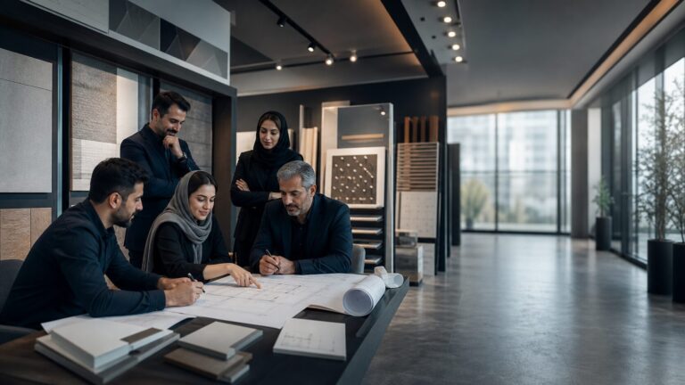 بررسی طراحی معماری و جزئیات سقف کاذب